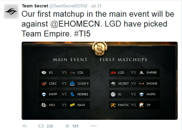 TeamSecretDota2 at TI5